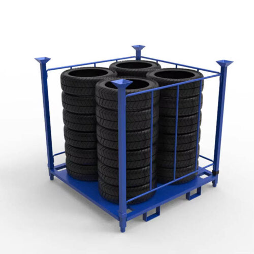 Custom Design Stackable Tire Racks