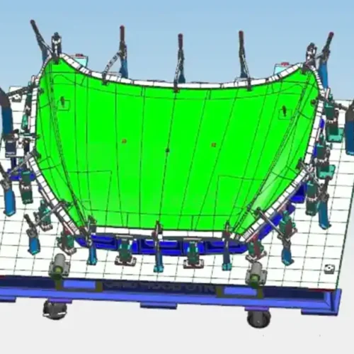 Checking Fixture for Automotive Parts B