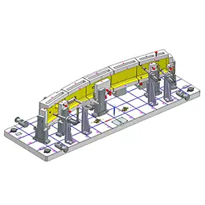 automotive parts checking fixture